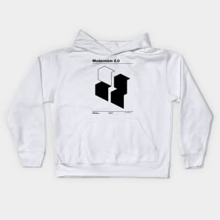 Modernism 2.0 (b) Kids Hoodie